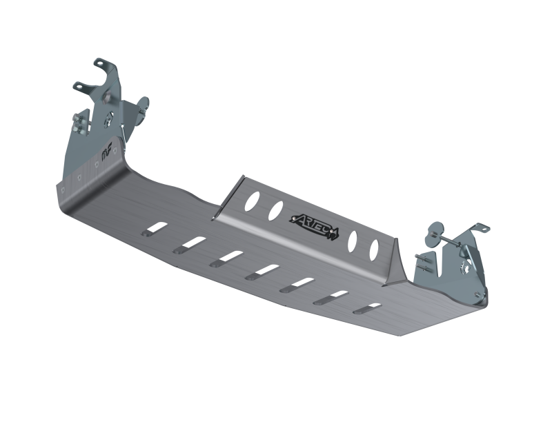 Jeep Wrangler Skid Plate - Artec Industries - Muffler & Tip Skid - `21-`25